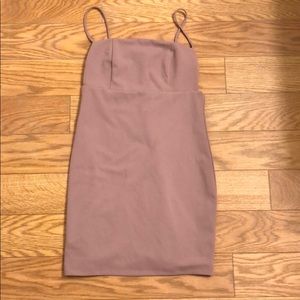 Pink bodycon dress
